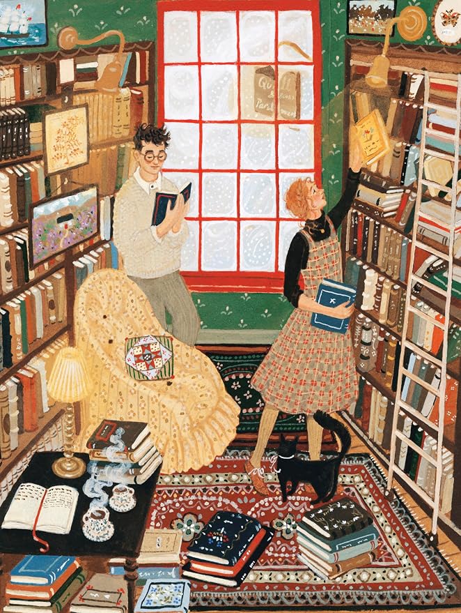 New York Puzzle Company - Loré Pemberton Quill and Parchment - 1000 Piece Jigsaw Puzzle for Family Game Nights by Loré Pemberton
