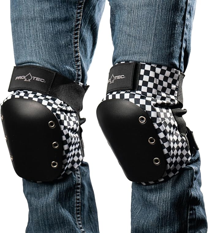 Pro-Tec Street 3-Pack Pad Set - Protective Gear for Skateboarding, Roller Skating, Scooter, Bicycling