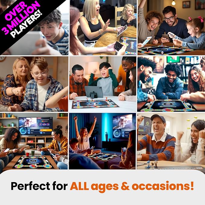 Outsmarted Ultimate Edition - 10 Exciting Bonus Categories | Kids, Teens & Adults | Next-Level Game Night for Family & Friends | 2–24 Players | Age 8+ | 10,000+ Questions | 2026 Edition