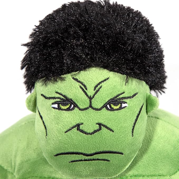 Jay Franco Avengers Plush Stuffed Hulk Pillow Buddy - Super Soft Polyester Microfiber, 23 inch (Official Marvel Product)