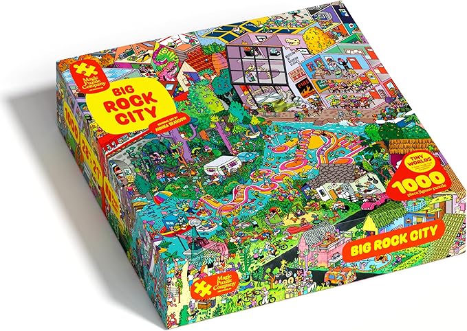 Big Rock City • 1000-Piece Jigsaw Puzzle from The Magic Puzzle Company • Series Four