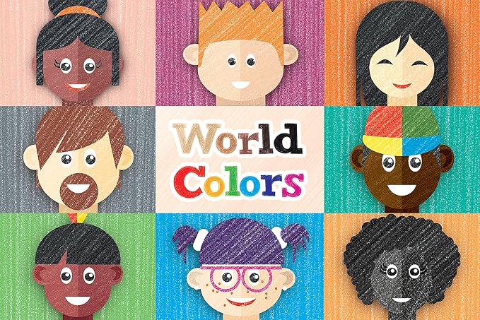 Faber-Castell World Colors Ecopencils, 27 Count - Diverse Skin Tone Colored Pencils For Kids