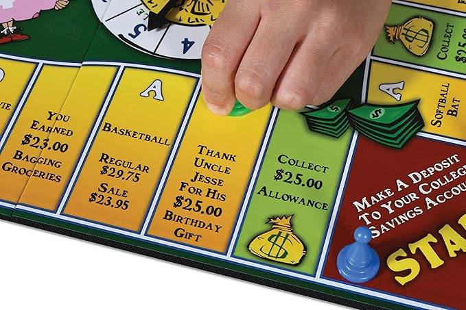 LEARNING ADVANTAGE Managing My Allowance Money Game | for Ages 8+ | Teach Financial Literacy | First Money Experience for Kids