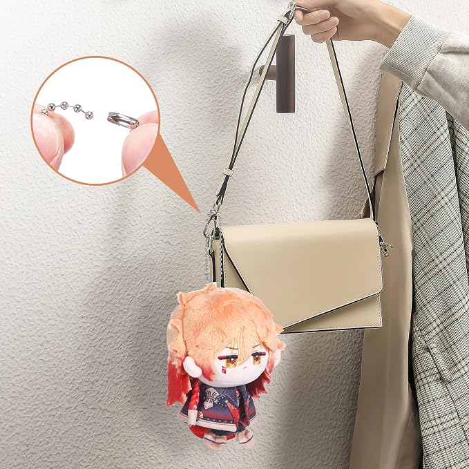 UTIEHD Anime Game HSR Character Keychain Pendant, 4 Inch Collectible Figure for Backpacks Bags and Keys for Fans