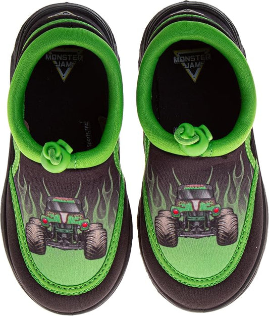 Toy Story Cars Boys Water Shoes Kids Sandals Lightning McQueen Woody Buzz Lightyear Monster Jam Grave Digger Pool Aqua Socks Bungee Waterproof Quick Dry 5-10 Toddler 11-12 Little Kid