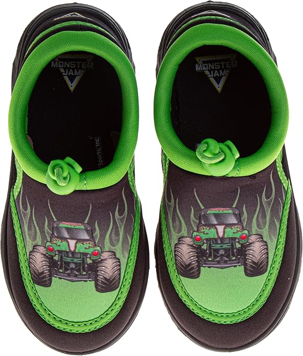 Toy Story Cars Boys Water Shoes Kids Sandals Lightning McQueen Woody Buzz Lightyear Monster Jam Grave Digger Pool Aqua Socks Bungee Waterproof Quick Dry 5-10 Toddler 11-12 Little Kid