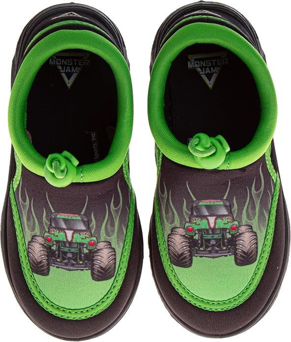 Toy Story Cars Boys Water Shoes Kids Sandals Lightning McQueen Woody Buzz Lightyear Monster Jam Grave Digger Pool Aqua Socks Bungee Waterproof Quick Dry 5-10 Toddler 11-12 Little Kid
