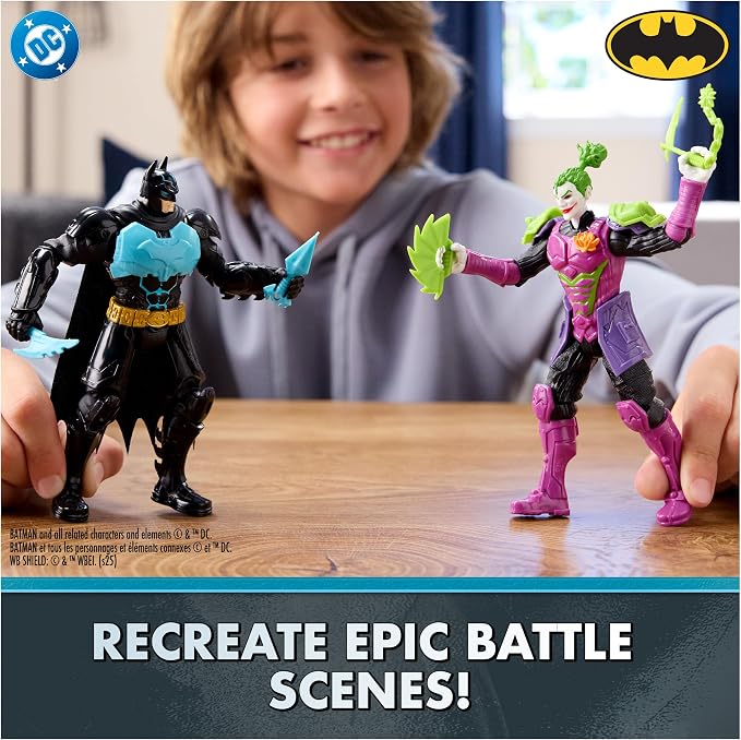 DC Comics, Batman Ninja Strike 6" 3-Pack Battle Set Action Figures with Pop-Out Ninja Accessories, Super Hero Kids Toys for Boys and Girls Ages 3 & Up