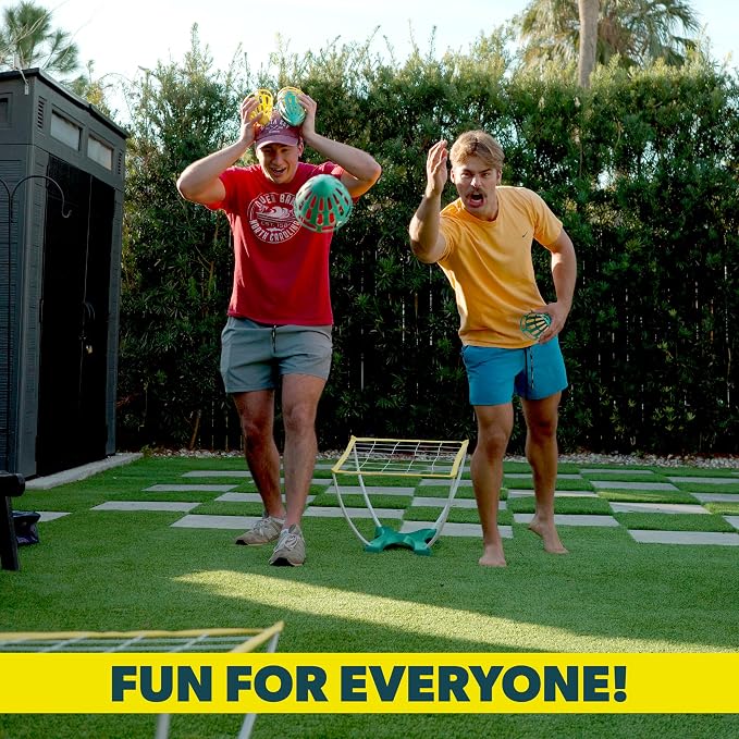 The Original Cone Toss Outdoor Target Tossing Outdoor Game - A New Twist on Cornhole and Bean Bag Toss Games | Perfect for Family, Friends, BBQs, & Tailgates | Fun for All, Adults & Children Ages 8+