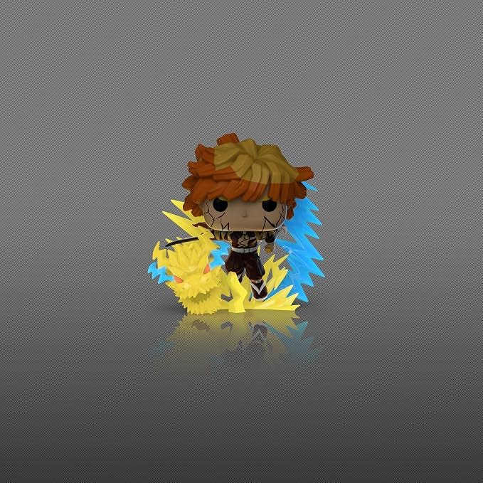 Funko Pop! Premium: Demon Slayer Infinity Castle - Zenitsu - 1/6 Odds for Rare Chase Variant - Collectable Vinyl Figure - Gift Idea - Official Merchandise - Toys for Kids & Adults - Anime Fans