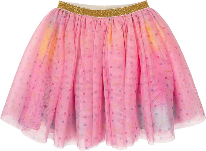 DREAMWORKS GABBY'S DOLLHOUSE Girls' T-Shirt and Tutu Skirt Set with Scrunchie Toddler to Big Kid