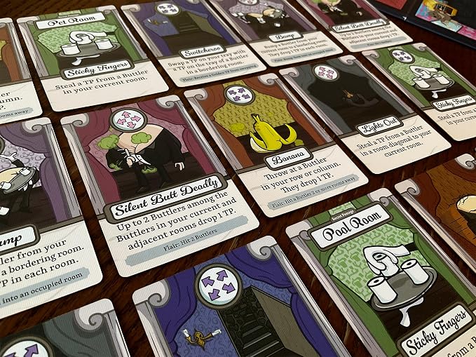 The Butler - You Flushed - Funny Family Board Game for 3-5 Players by The Dusty Top Hat