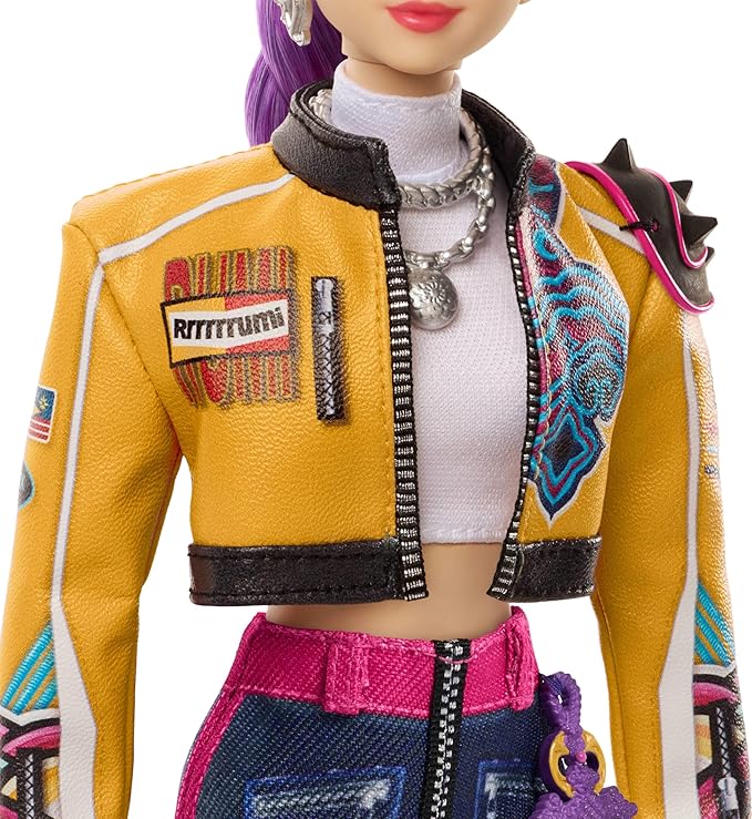 Mattel Kpop Demon Hunters HUNTR/X Rumi Fashion Doll in “How It’s Done” Performance Look with Sword Accessory