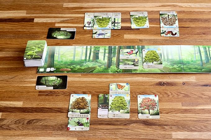 Lookout Games Forest Shuffle Card Game - Create an Ecological Paradise! Clever Strategy Game for Kids & Adults, Ages 10+, 2-5 Players, 60 Min Playtime, ECO-Friendly Packaging