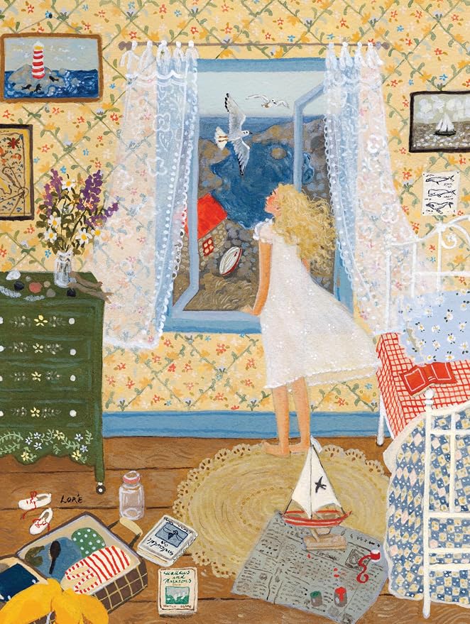 New York Puzzle Company - Loré Pemberton Seabird - 1000 Piece Jigsaw Puzzle for Family Game Nights by Loré Pemberton
