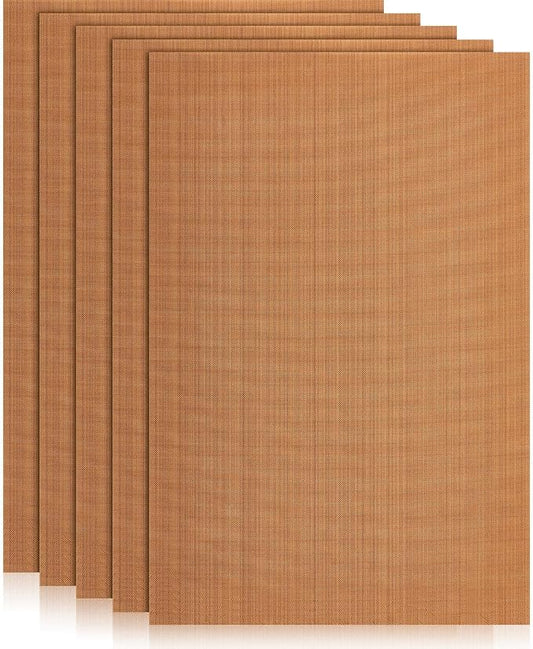 Honeydak 5 Pack Polymer Clay Oven Mat Non Skid Mat, 7.9 x 11.8 Inches