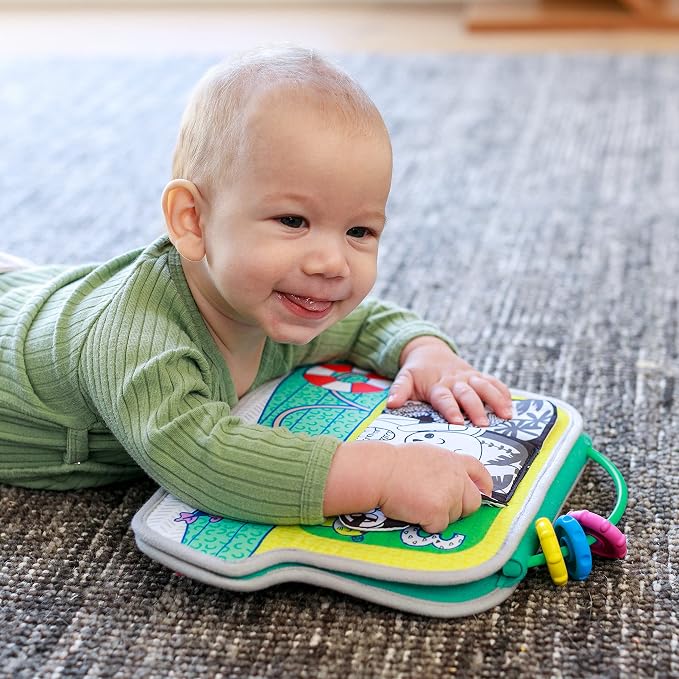 Infantino Busy Board Mirror & Sensory Discovery Toy Boat