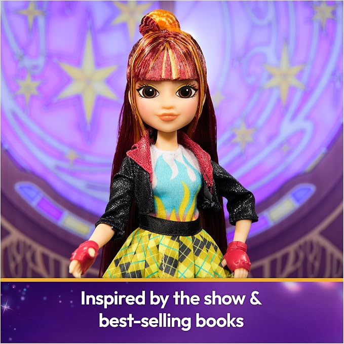 Unicorn Academy, Power of Friendship Valentina with Hand Mirror & 5 Fashion Accessories, 9.5”, Dolls & Unicorn Toys for Girls Ages 4 and up