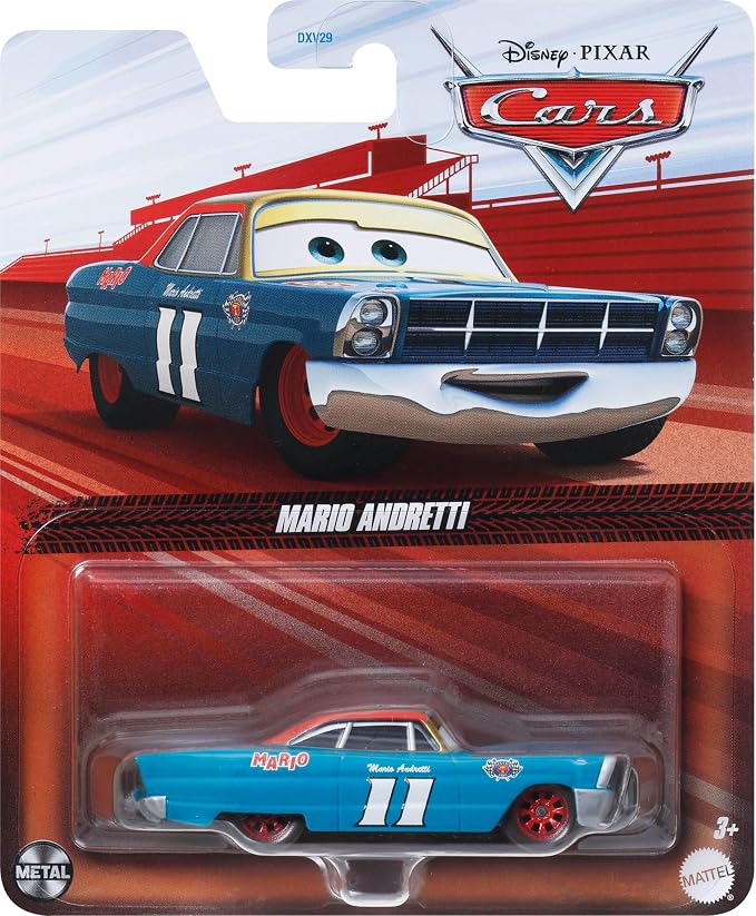 Disney Car Toys Mario Andretti Die-Cast Vehicle