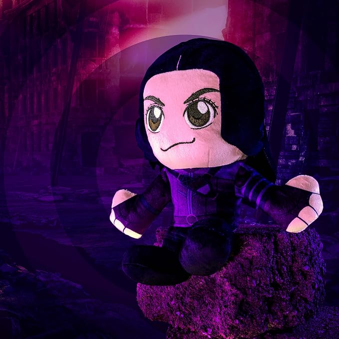 Bleacher Creatures Marvel Kate Bishop (Hawkeye) 8" Kuricha Sitting Plush- Soft Chibi Inspired Toy