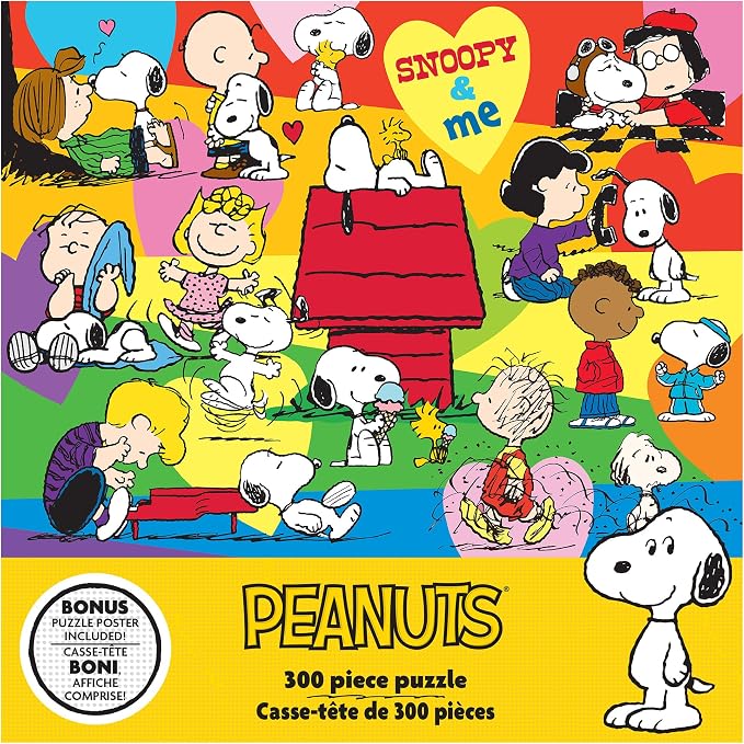 Roseart - Peanuts - Snoopy and Me - 300 Piece Jigsaw Puzzle