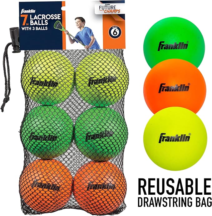 Franklin Sports Youth Lacrosse Balls