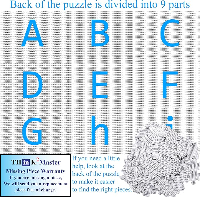 Think2Master Construction in New York City, USA 100 Pieces Jigsaw Puzzle Puzzle for Families. Great Gift. Size:23.4” X 16.5”